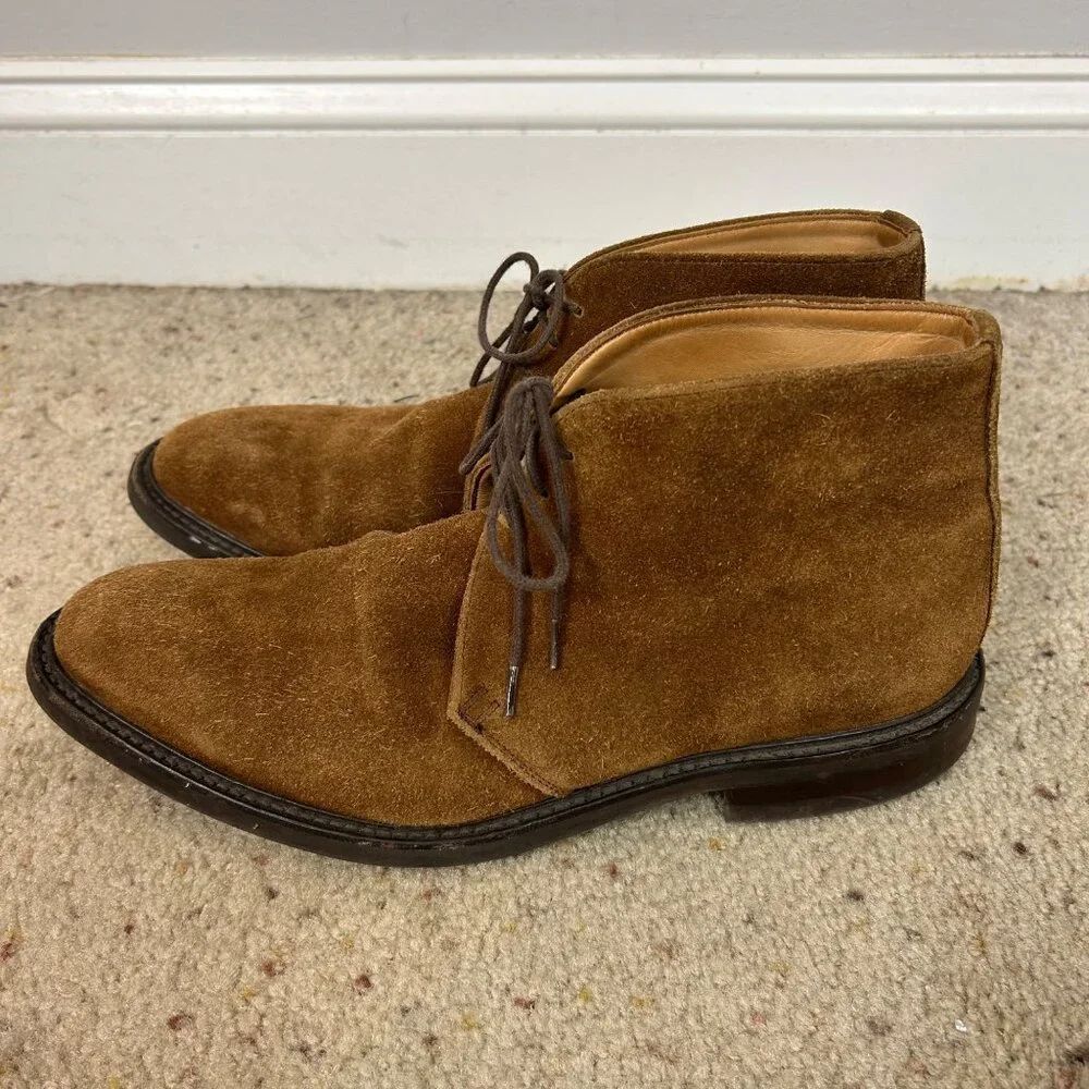 Sid Mashburn Chukka Suede Leather Lace Up Boots Size 10 Men's fit big. - Picture 3 of 8